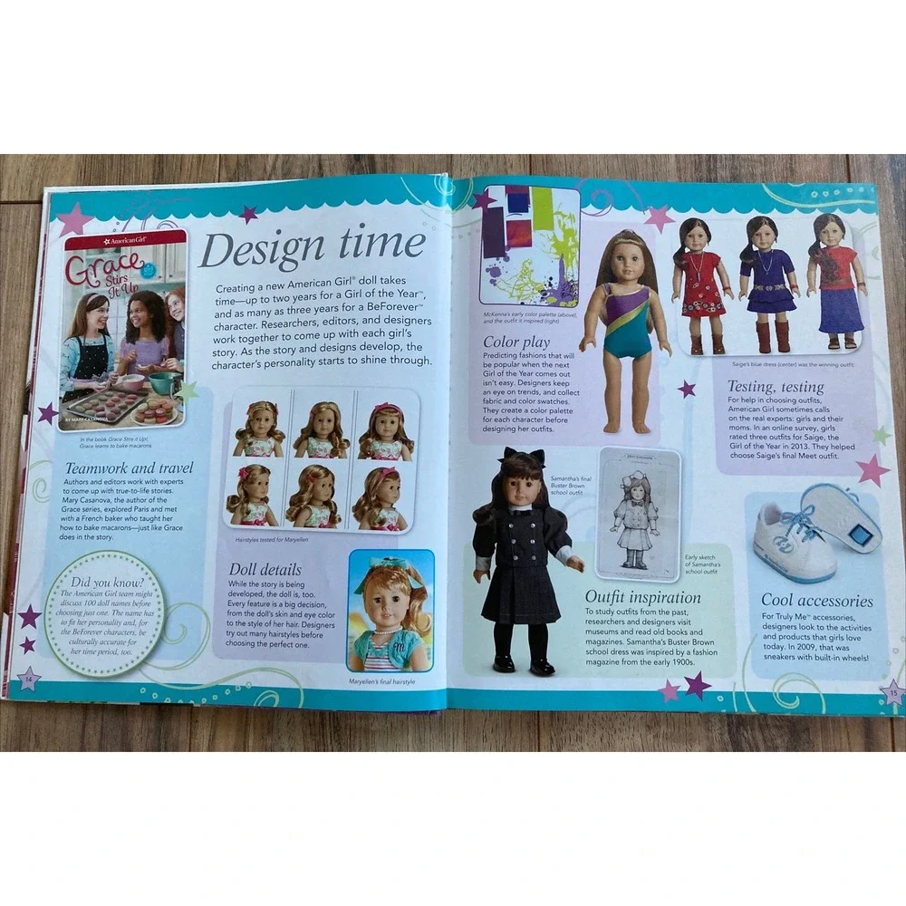 American Girl: Ultimate Visual Guide: A Celebration of the AG Story HC Book - Picture 8 of 10